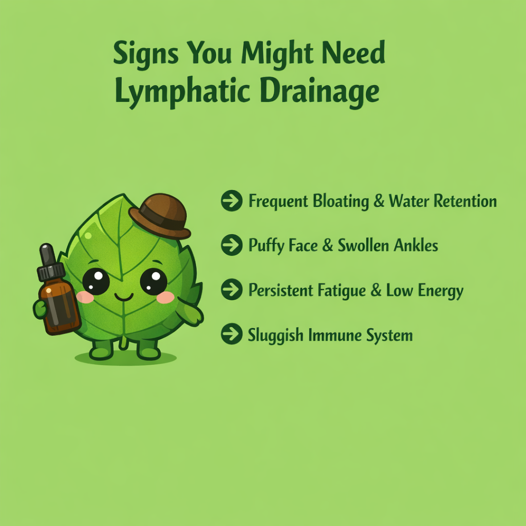 Lymphatic Drainage Signs You Might Need
